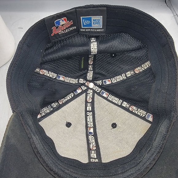 New Era 2007 Boston Red Sox World Series Hat Black Sports Casual Comfort - Picture 7 of 9